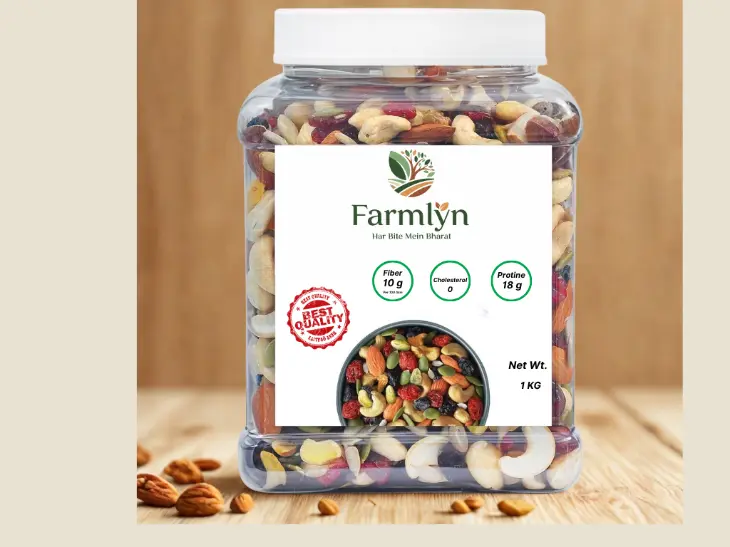 Farmlyn Mix Dry Fruit Jar – 1kg